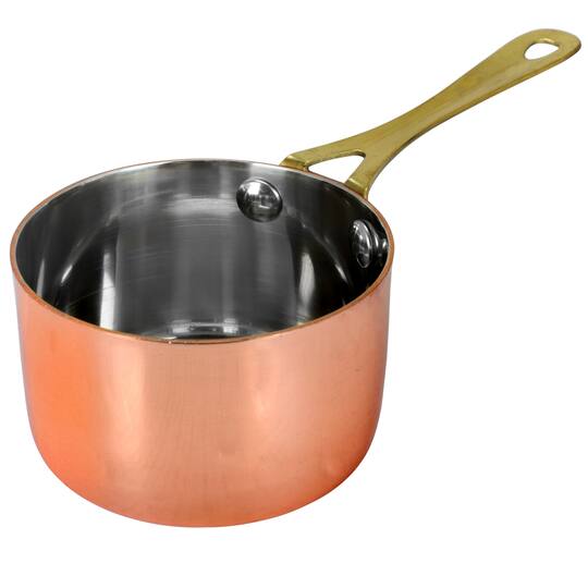 Gibson Rembrandt 3.3'' Copper Plated Mini Sauce Pan